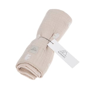Nanami Swaddle Eisbär, 60 x 60 cm naturel
