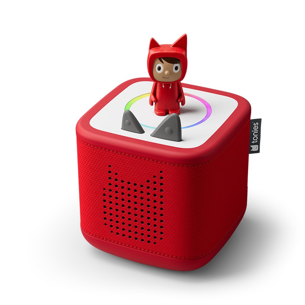 Tonies Starterset Toniebox 2 Rot mit Kreativ-Tonie Rot