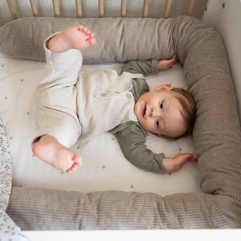 Ullenboom Bettschlange Cord Sand (2 Meter) 1