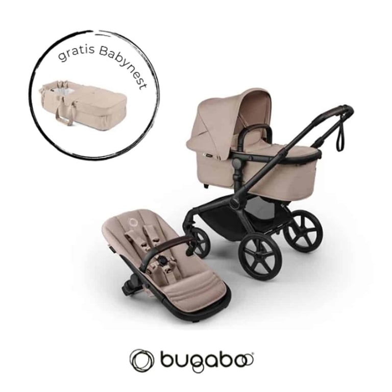 Bugaboo Fox5 Renew inkl. Babynest desert taupe