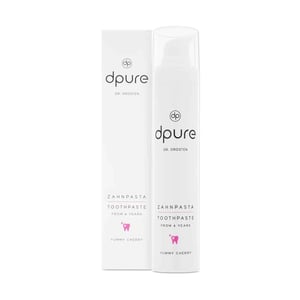 Dr. Drosten dpure Junior Zahnpasta, yummy cherry (ab 6 Jahren)