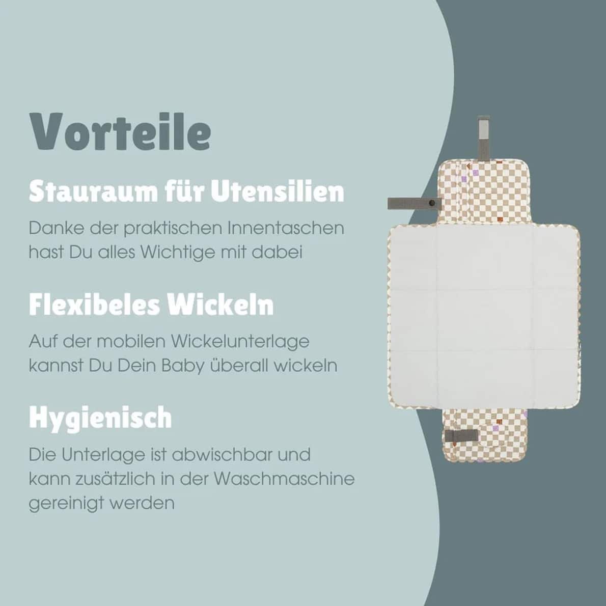 Emma & Noah Wickelunterlage Check Smile 3