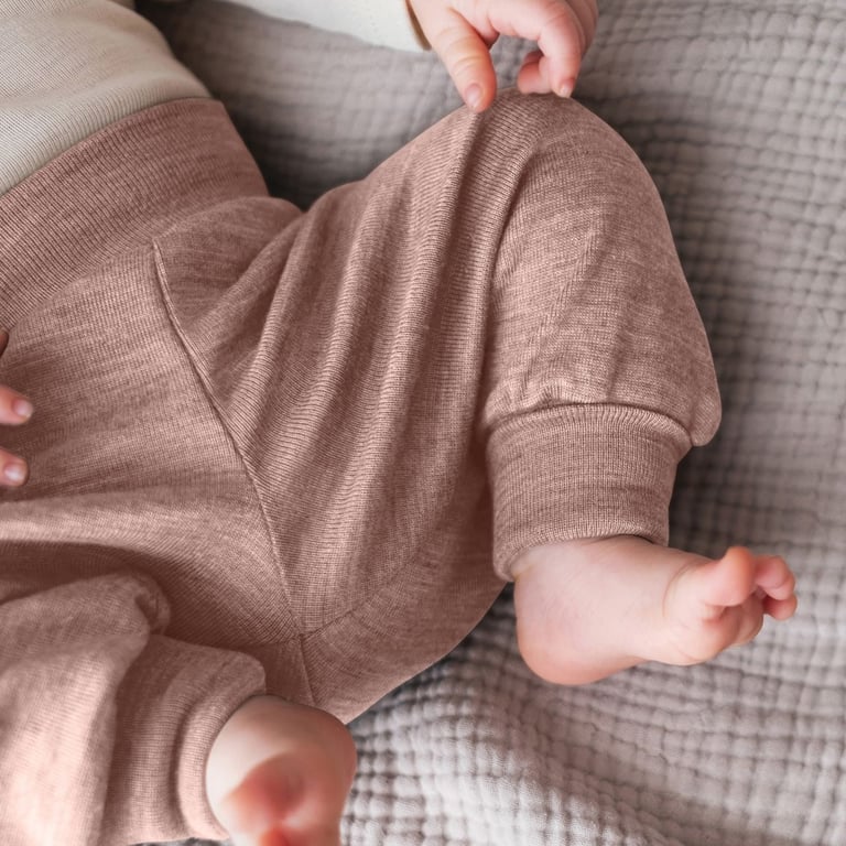 Engel Baby-Hose mit Nabelbund, dustyrose 1