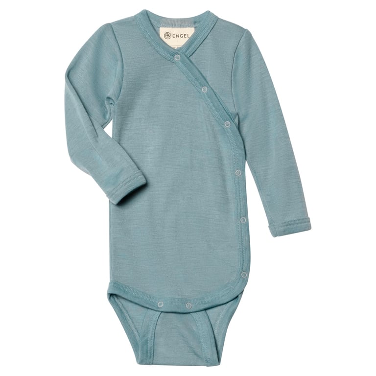 Engel Baby-Wickelbody Langarm, dustyrose