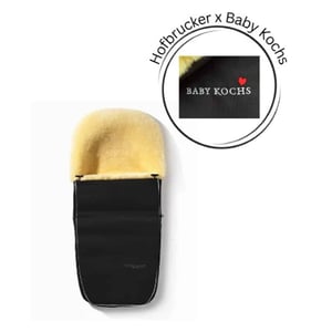 Hofbrucker x Baby Kochs Love Lammfellfußsack Kinderwagen Polaris