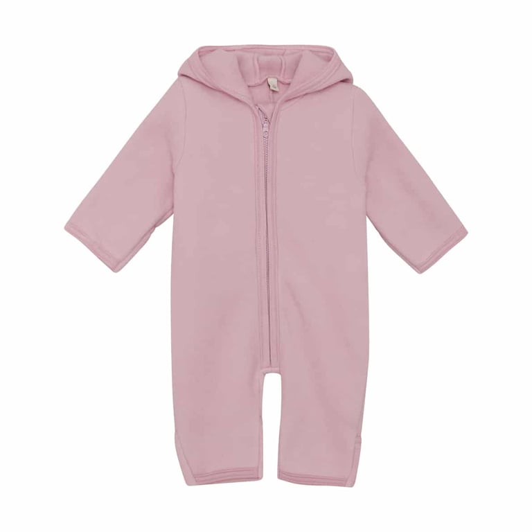 Huttelihut Baumwoll-Fleece Overall, Deauville Mauve