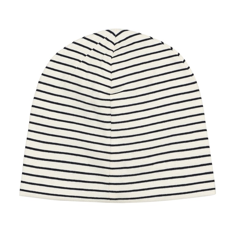 Huttelihut Beanie Stripe Rib, Navy Blazer 1