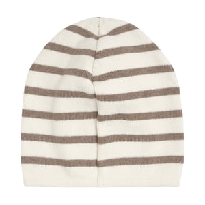 Huttelihut Beanie Stripe, Savannah Melange 1