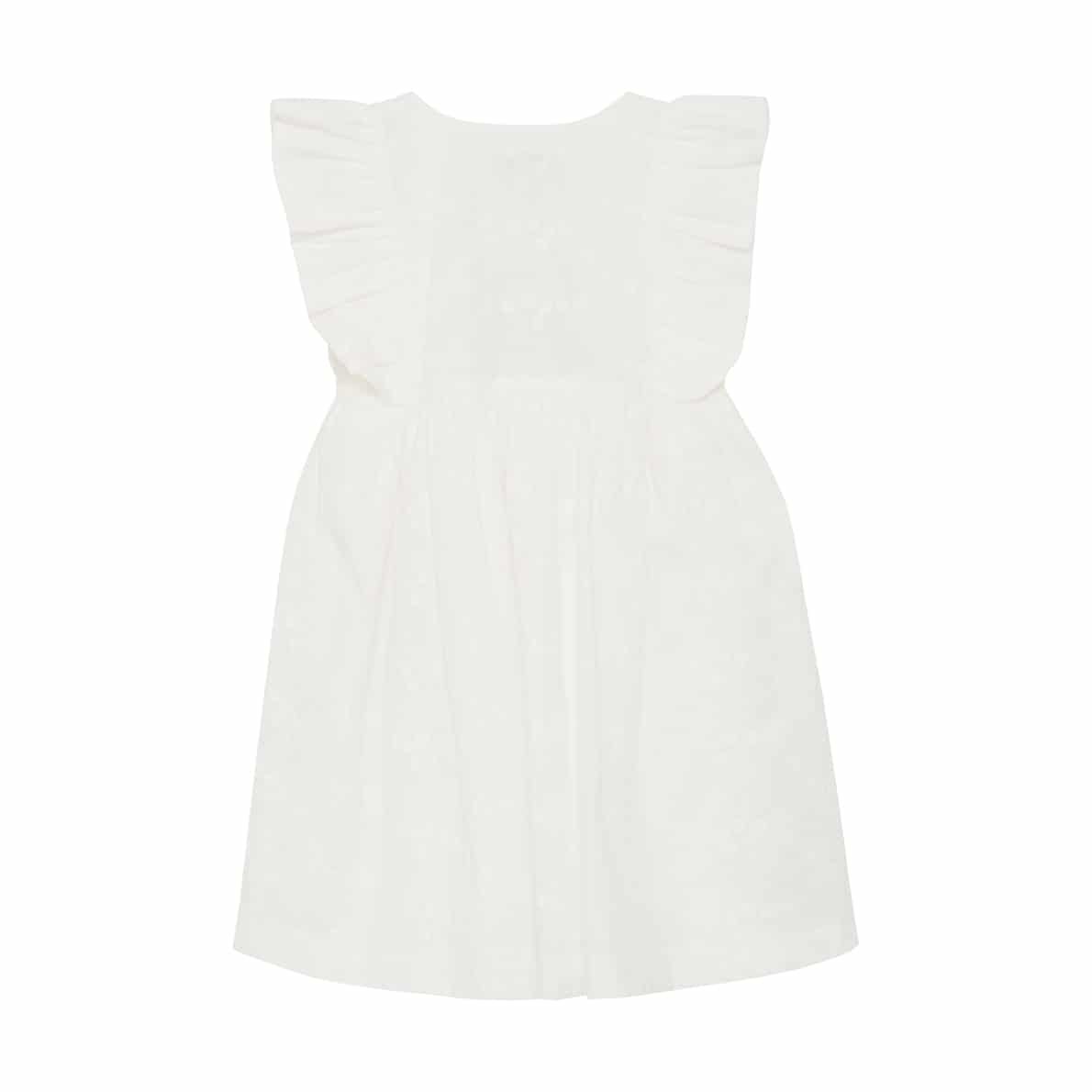 Huttelihut Kleid Embroidery, Antique White 1