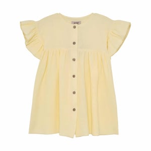 Huttelihut Musselin Kleid, Double Cream