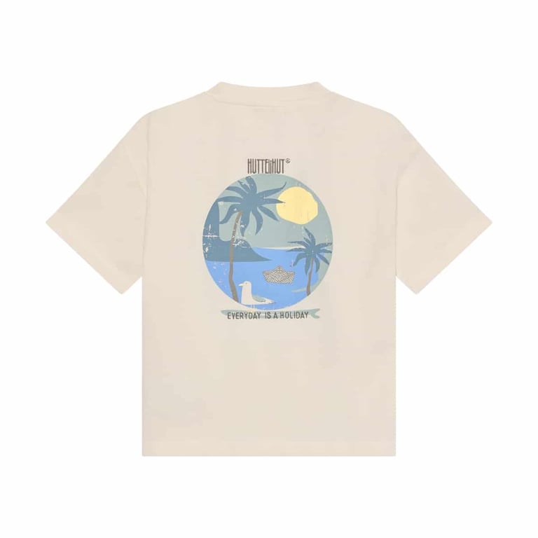 Huttelihut T-Shirt Antique White 1