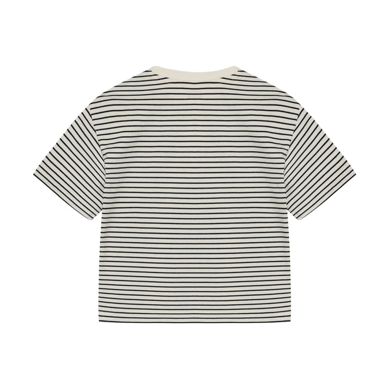 Huttelihut T-shirt Stripe, Navy Blazer 1