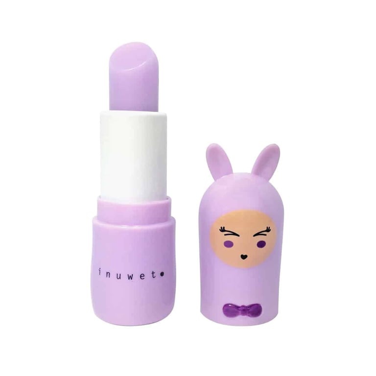 Inuwet Lip Balm & Nail Polish Set, Marshmallow & Blueberry