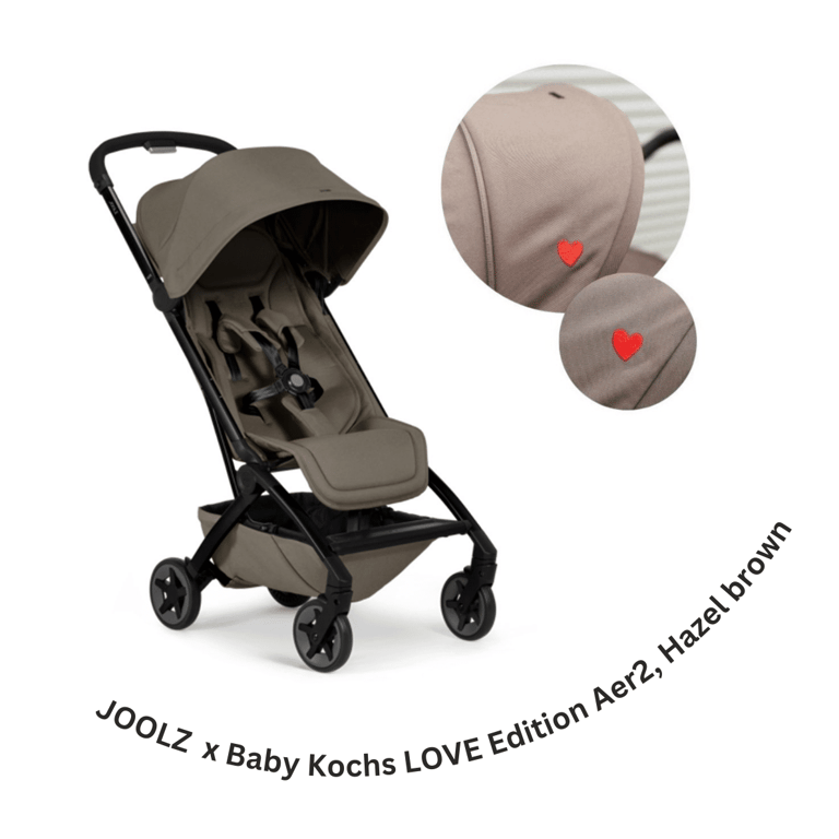 JOOLZ x Baby Kochs Love Edition Aer2 Buggy, Hazel brown
