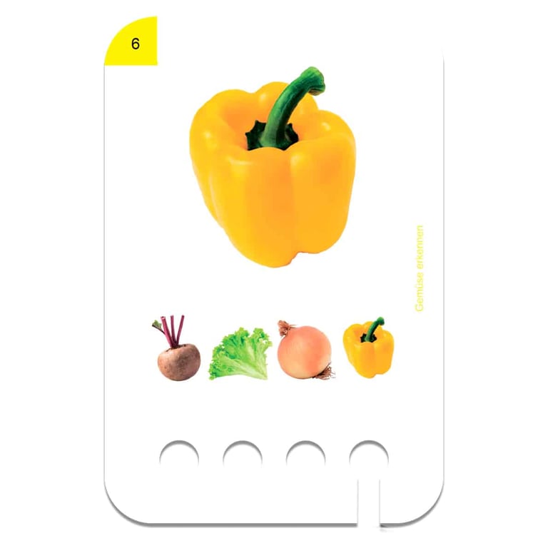 Kölner Lernspielverlag Erste Übungen - Gemüse erkennen (ab 2 Jahre+) 3