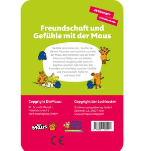 Kölner Lernspielverlag - Freundschaft und Gefühle mit der Maus (5-6 Jahre+)