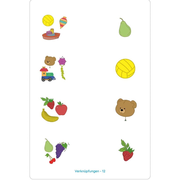 Kölner Lernspielverlag Lemo Kartensatz Verknüpfungen (ab 4 Jahren) 1