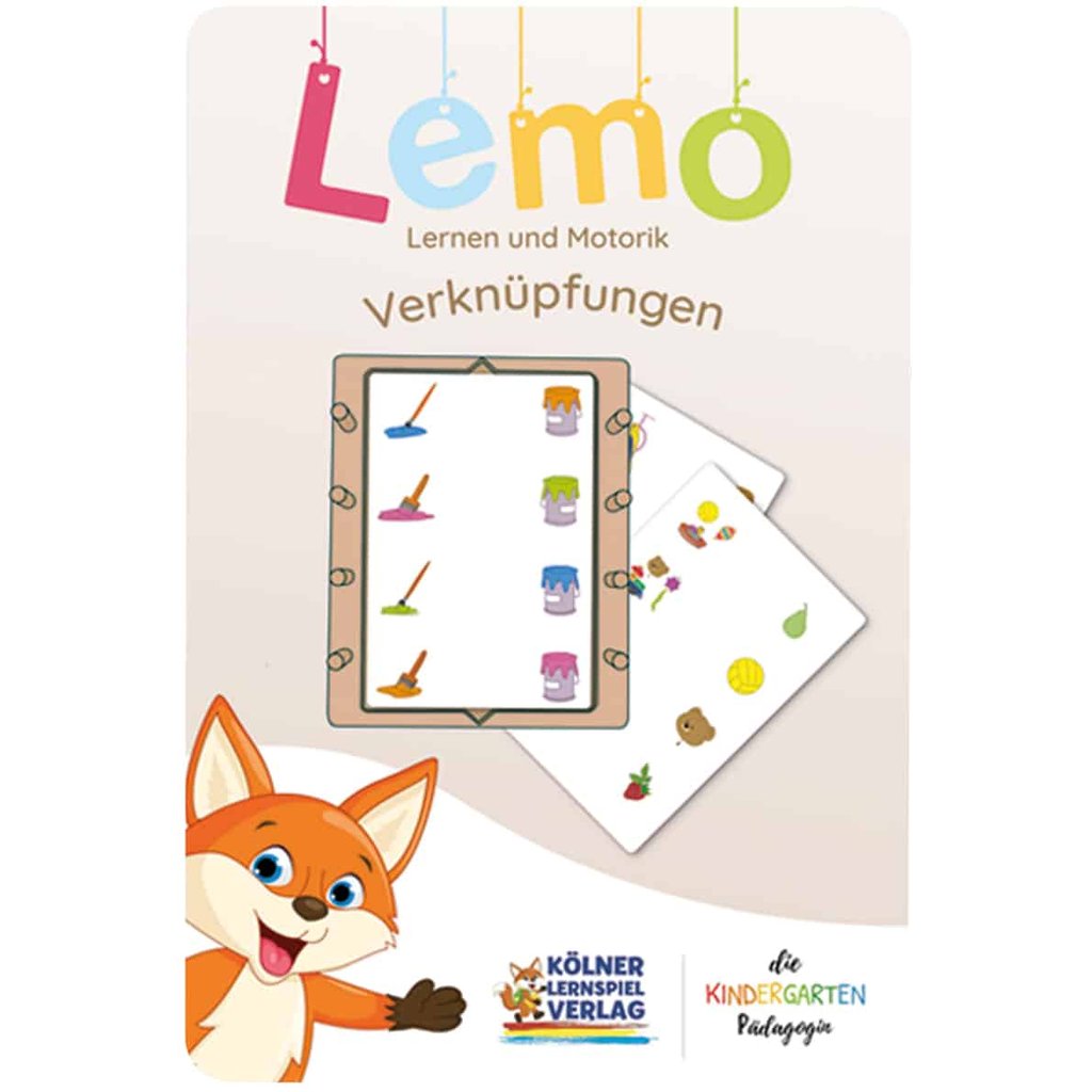 Kölner Lernspielverlag Lemo Kartensatz Verknüpfungen (ab 4 Jahren)
