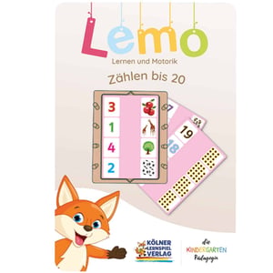 Kölner Lernspielverlag Lemo Kartensatz Zählen bis 20 (ab 5 Jahren)