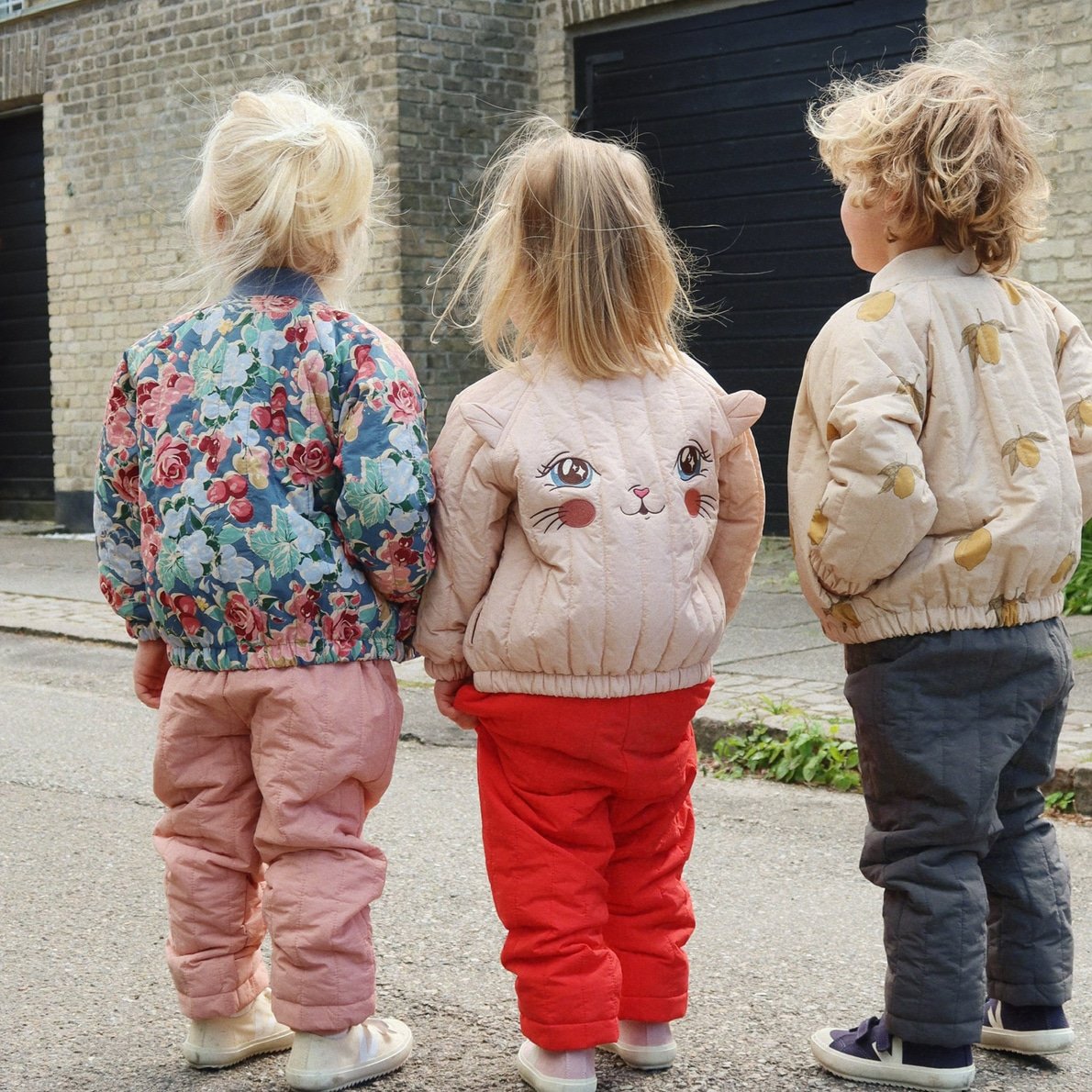 Konges Sløjd Bomber Jacke Juno Kitty, cameo rose 5