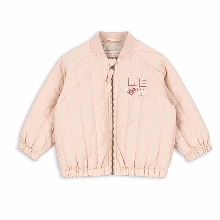 Konges Sløjd Bomber Jacke Juno Kitty, cameo rose