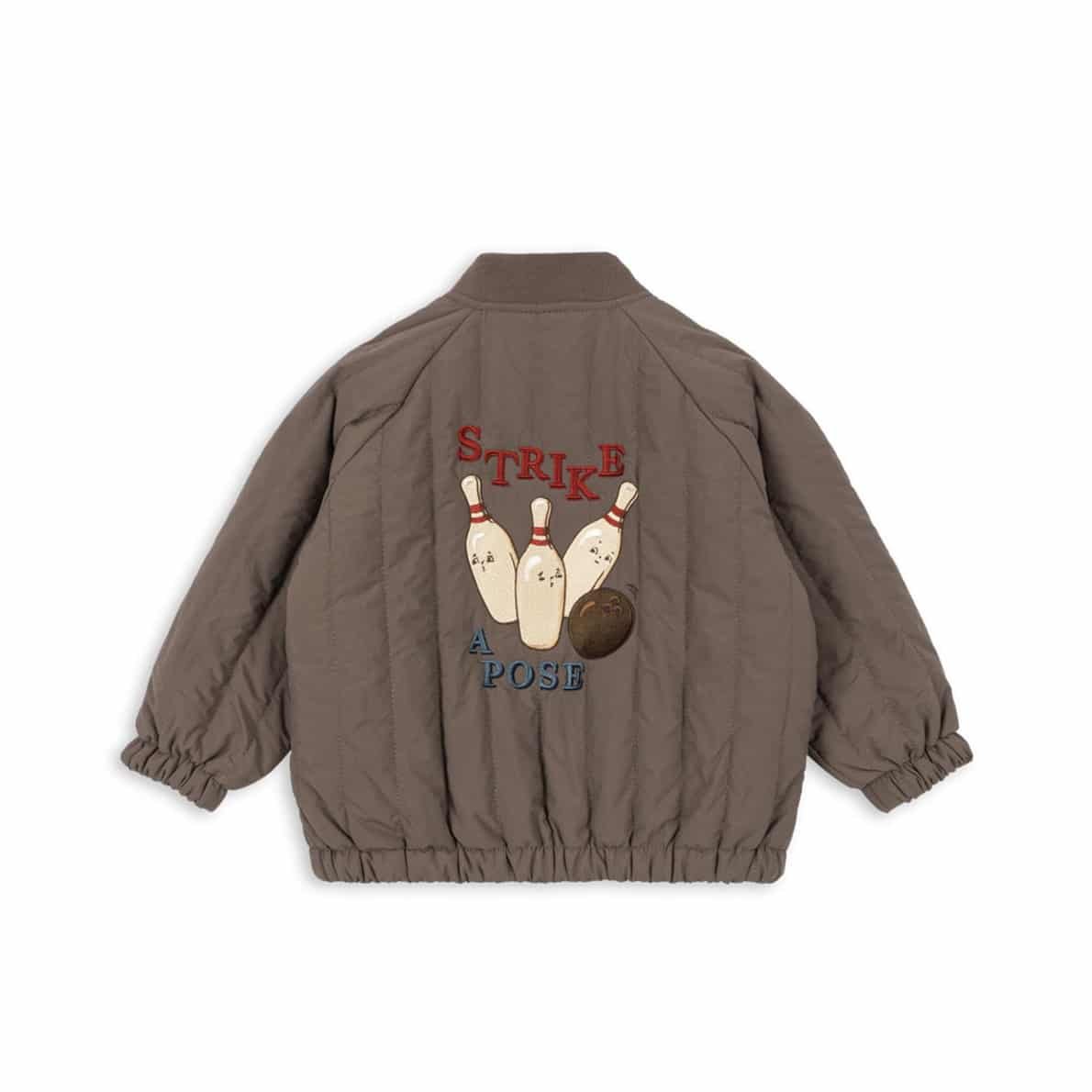 Konges Sløjd Bomber Jacke Juno, Walnut 1