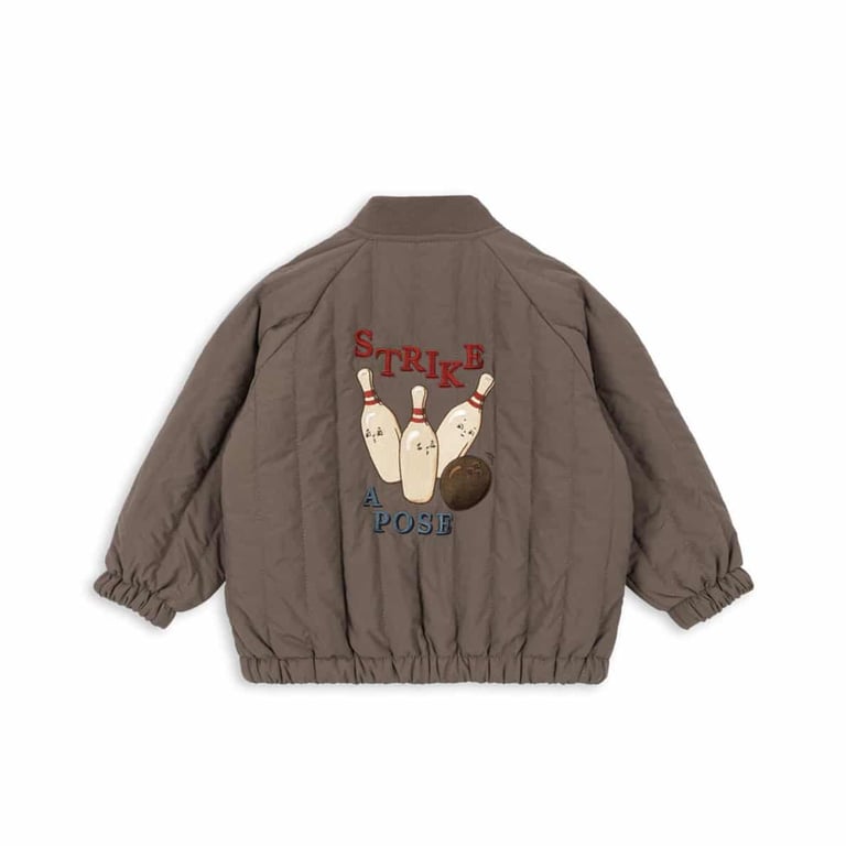 Konges Sløjd Bomber Jacke Juno, Walnut 1