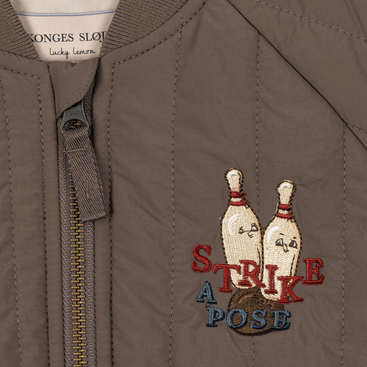 Konges Sløjd Bomber Jacke Juno, Walnut 4