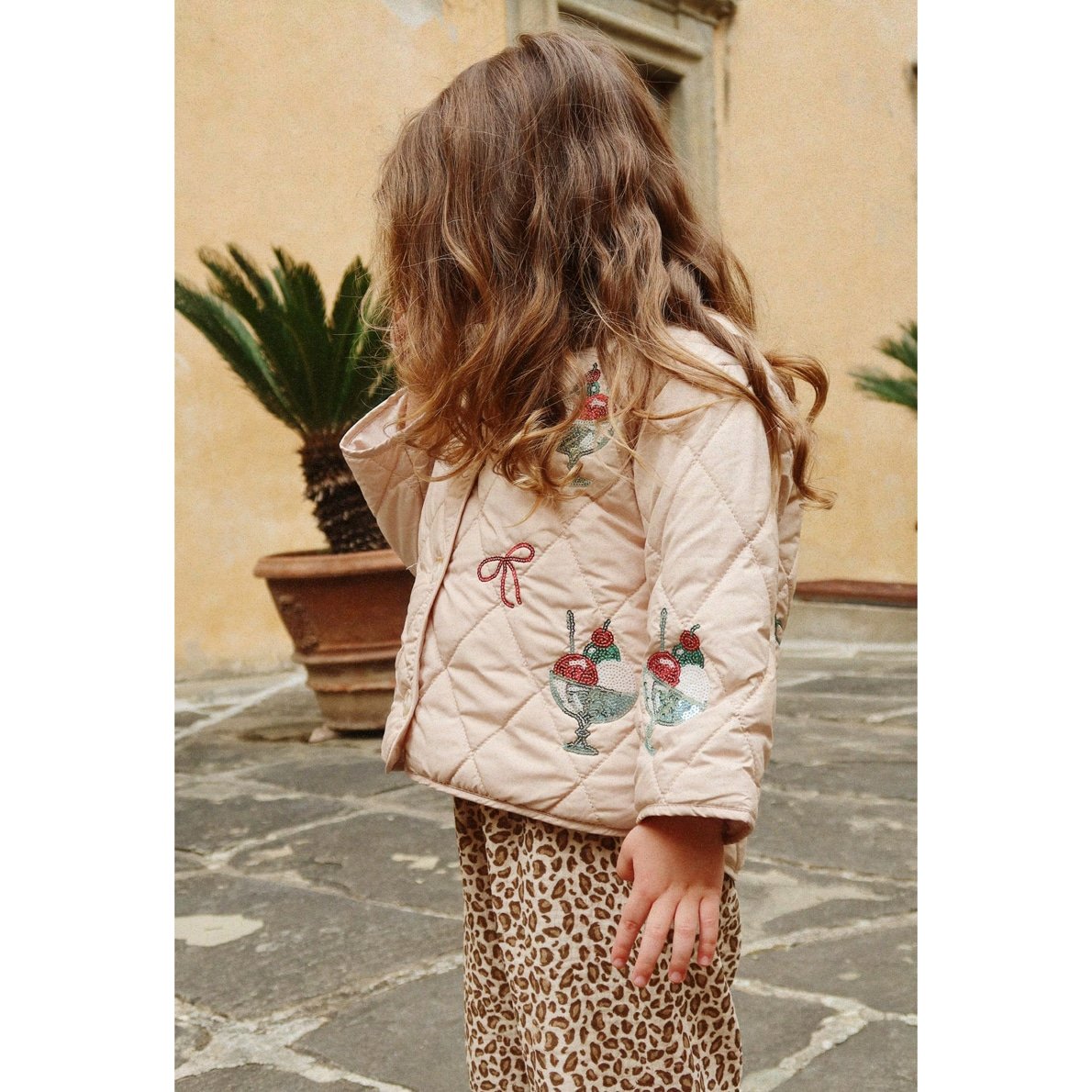 Konges Sløjd Jacke Flora Sequin, Gelato 3