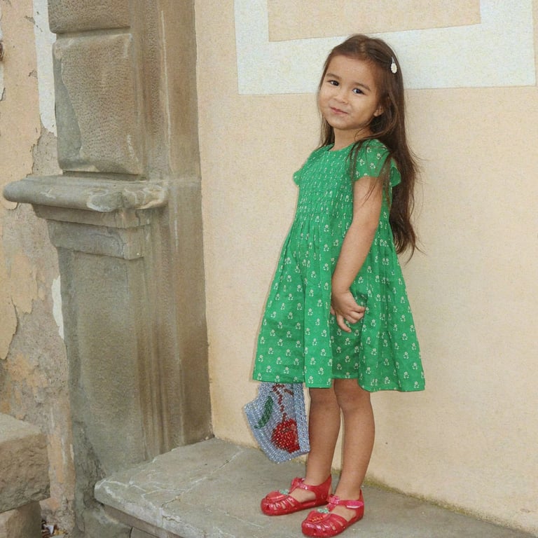 Konges Sløjd Kleid Cami Smock, Vidaverde 1