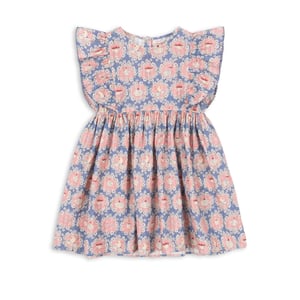 Konges Sløjd Kleid Kim Frill Dress, Snack Time
