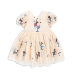 Konges Sløjd Kleid Yvonne Puff Dress, Gelato