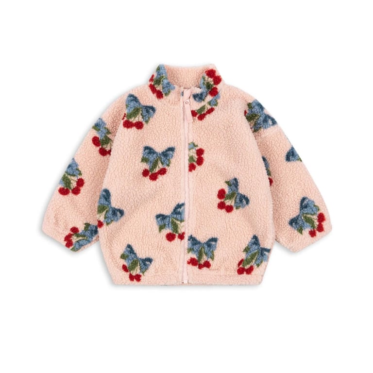 Konges Sløjd Konges Sløjd Teddyjacke Jody, Amarena Rose