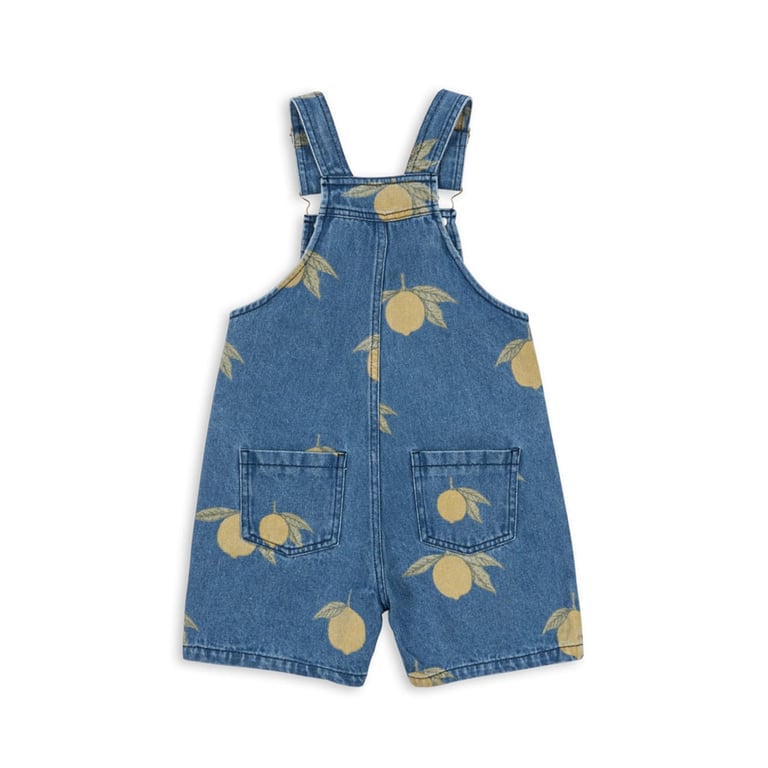 Konges Sløjd Kurze Latzhose Magot, Lemon Denim 1