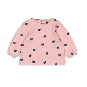Konges Sløjd Langarm-Shirt Drey Slit, Cuore Tricolore