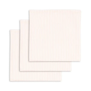 Konges Sløjd Musselin-Tücher 3er Pack, Stripie Petite Rose
