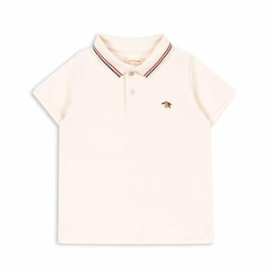 Konges Sløjd Polo Shirt Florian, Antique White