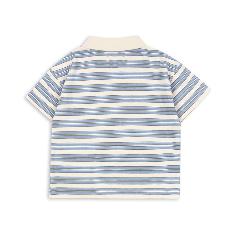 Konges Sløjd Polo Shirt Spotty, Stripe Ciel 1