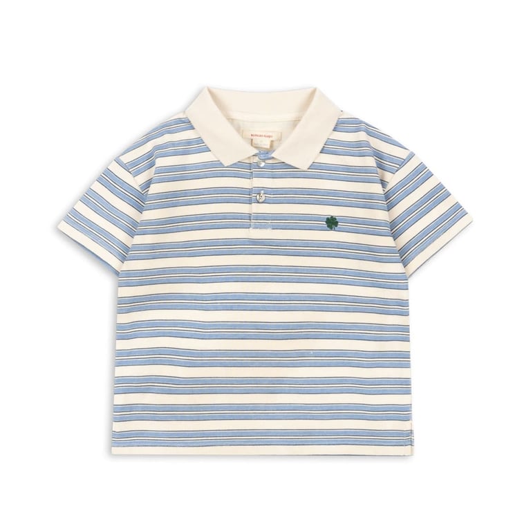 Konges Sløjd Polo Shirt Spotty, Stripe Ciel