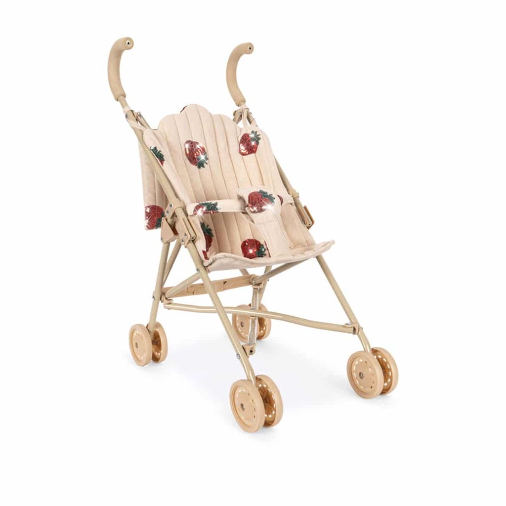Konges Sløjd Puppenbuggy Tulle, Strawberry
