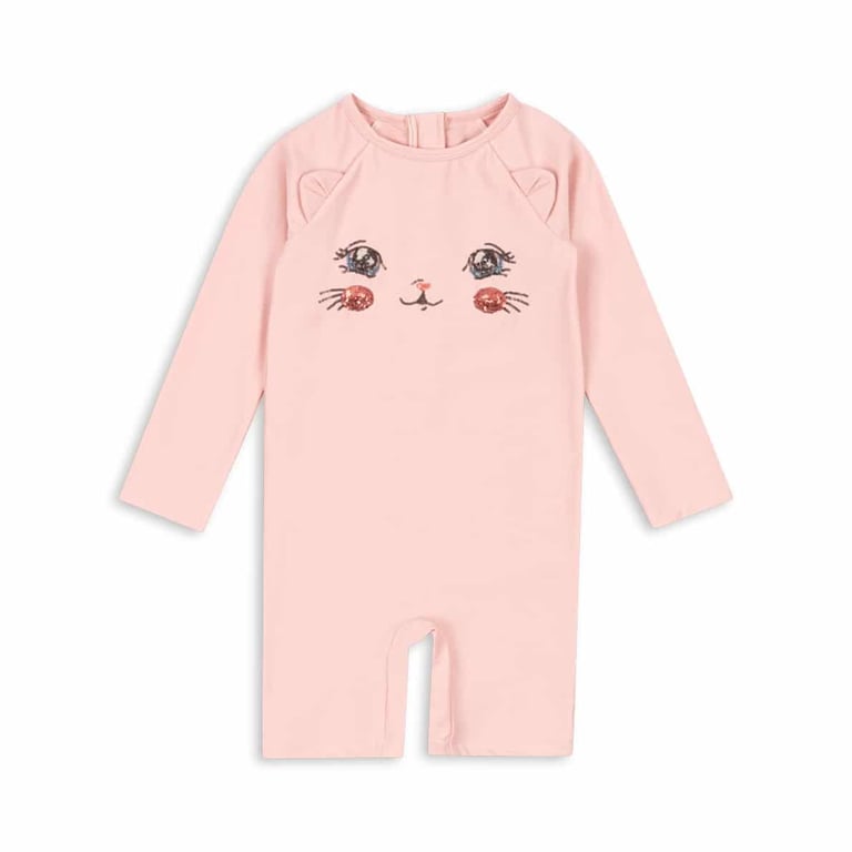 Konges Sløjd Schwimmanzug Kitty, powder pink