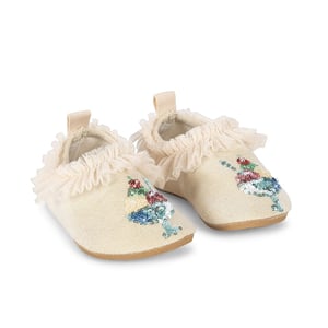 Konges Sløjd Schwimmschuhe Amandine Frill, Rosewater