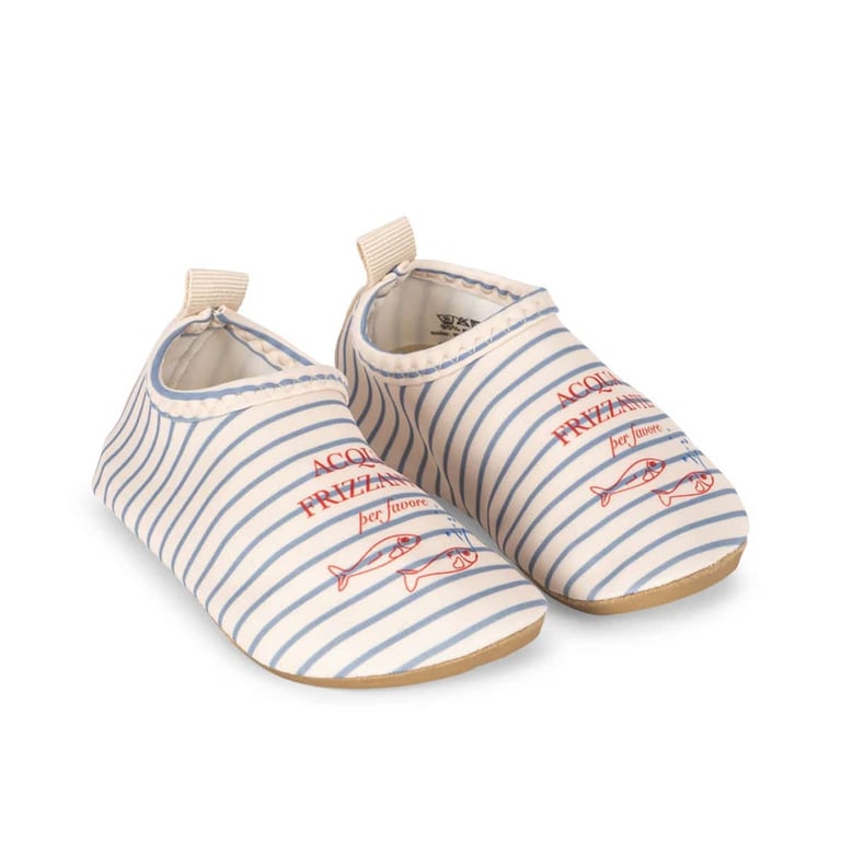 Konges Sløjd Schwimmschuhe Aster, Stripe Bluie
