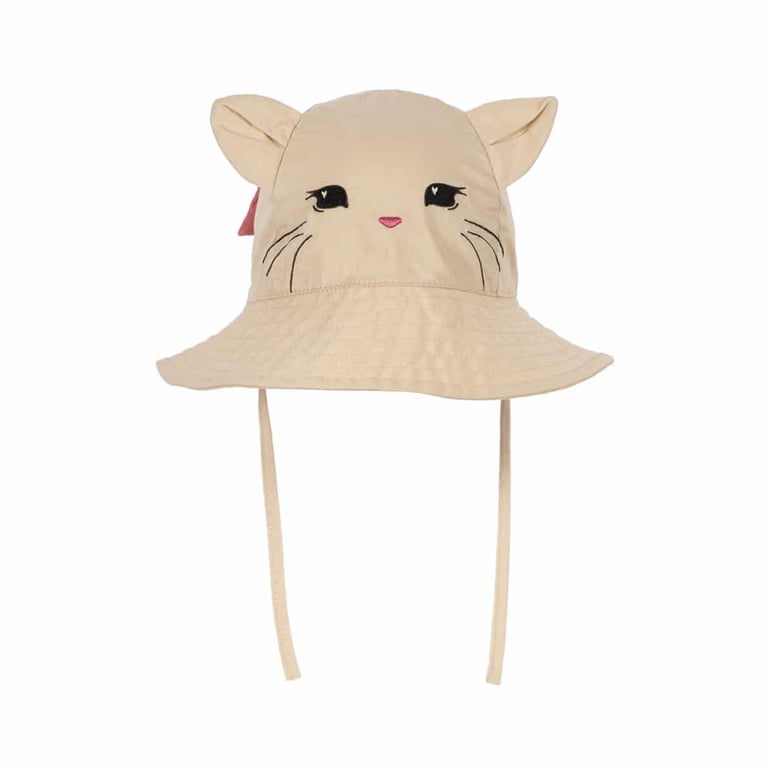 Konges Sløjd Sonnenhut Verena Bow Kitty, creme brulee 1