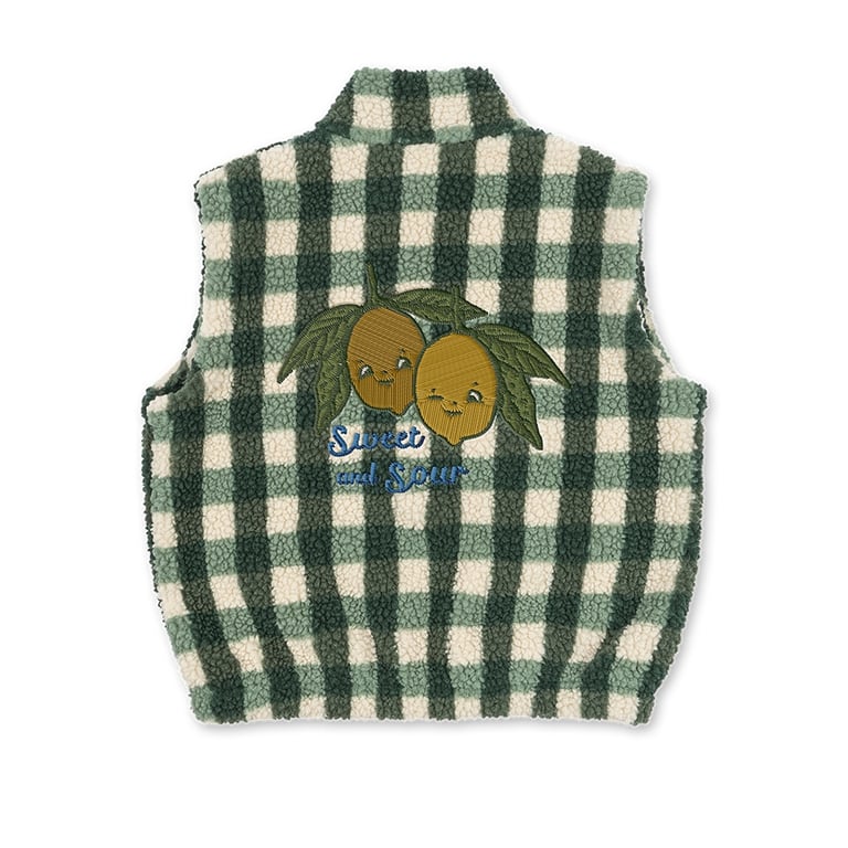 Konges Sløjd Teddy Weste Jody, Green Check