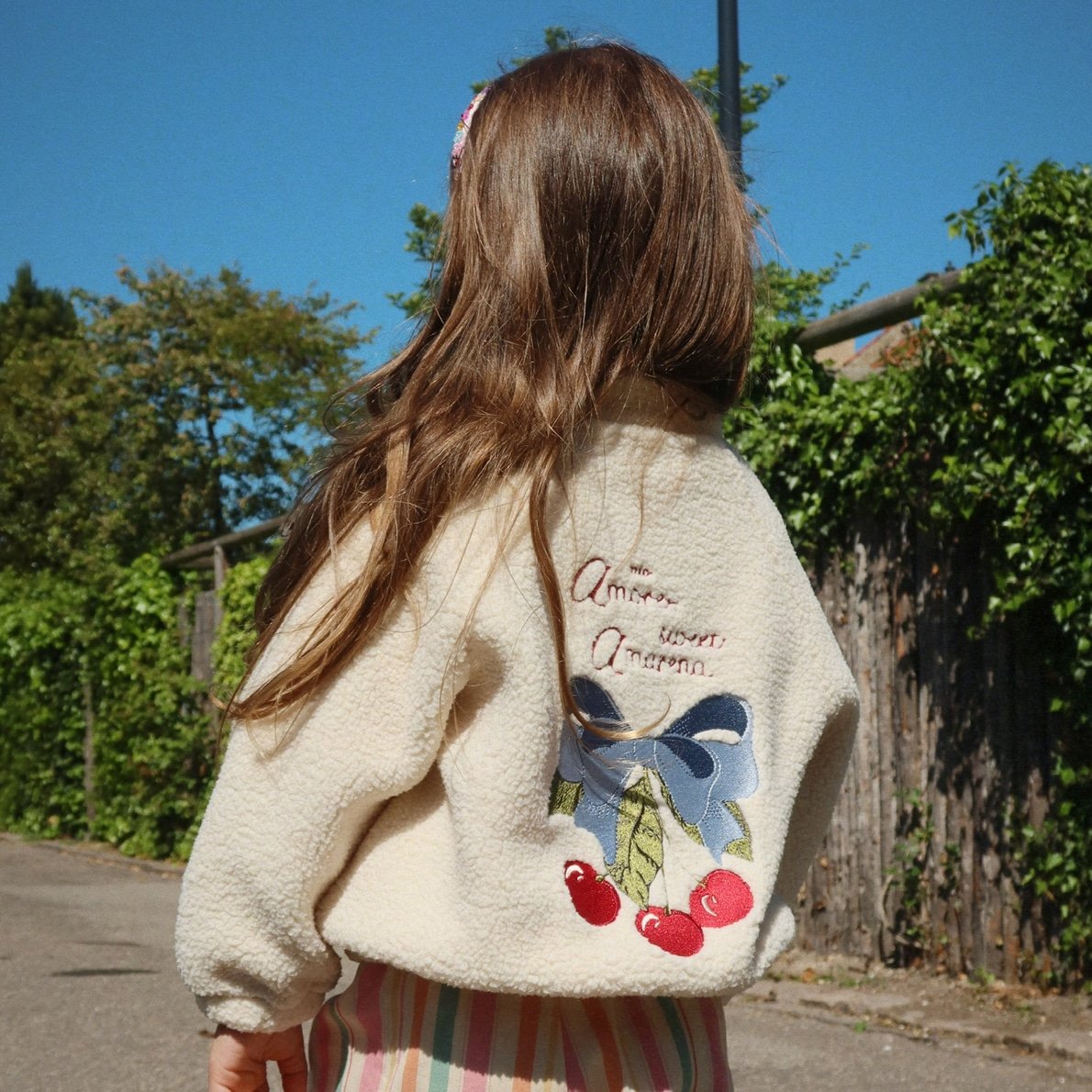 Konges Sløjd Teddyjacke Jazz, White Smoke 1