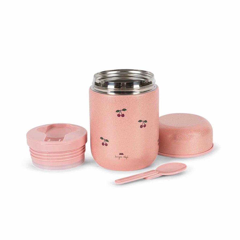 Konges Sløjd Thermo Food Jar, Cherry Glitter