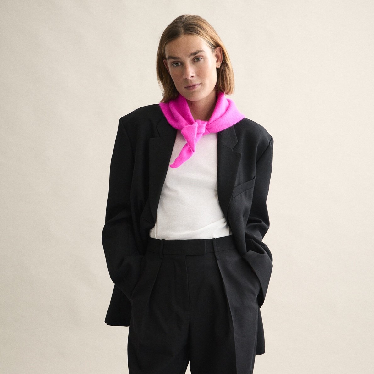 Le Bonnet Bandana poppy pink 1