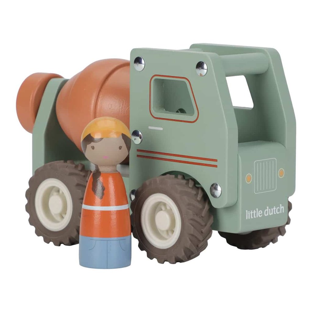 Little Dutch Holz Betonmischer FSC
