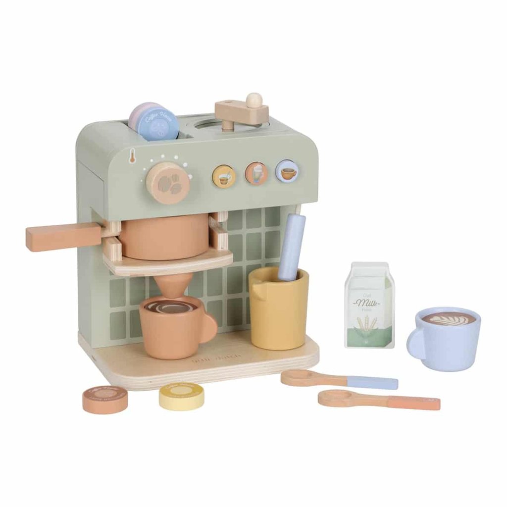 Little Dutch Holz Kaffeemaschine FSC